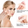 thumbnail image 4 of Makeup Loose Powder Puff 6 Pcs Face Make Up Setting Triangle Sponge Grip Primer Beauty Blender Concealer Foundation Brow Lift Pads Moisturizer Base Cosmetics Essence Brighten Brush (Skin Color), 4 of 5