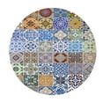 thumbnail image 2 of yuksok Table Cover Cloth Tablecloth for 1.2m Diameter Tables Restaurant BBQ [48 Inch] J - 120cm (48 Inch), 2 of 2