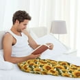 thumbnail image 5 of Honiee Romantic Elegant Sunflower for men - a sleek fusion of Straight Pajama Pants, versatile Lounge Pants, and cozy Sleepwear, all rolled into one-Large, 5 of 6