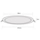 thumbnail image 4 of Estevez Luminaria LED para Empotrar FLAT ECO 24W 3000K Negro – IP20, 4 of 7