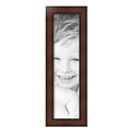 thumbnail image 2 of ArtToFrames 6" x 23" Honors Mahogany Picture Frame, 6x23 inch Brown Wood Poster Frame (WOM-5155), 2 of 7