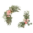 thumbnail image 1 of 2 piezas de arco de boda, flores, centro de mesa, guirnaldas, guirnalda floral decorativa Rosa, 1 of 9
