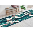 thumbnail image 4 of Japanese Cranes Rugs, Trendy Rug, Crane Rug, Animal Rug, Bridesmaid Gift, Easy To Clean Rug, Hallway Rug, Luxury Rug, 3D Printed Rug, 5.9'x9.2' - 180x280 cm, 4 of 8