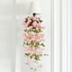 thumbnail image 4 of Simulación de flores de primavera para colgar en la pared | Orquídeas artificiales de ratán, plantas verdes, 99 cm, guirnalda floral decorativa para interiores y exteriores, ideal para sala de, 4 of 6
