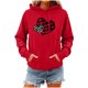 thumbnail image 4 of Xuyuer Valentines Hoodie for Women Funny Valentine Love Heart Graphic Long Sleeve Hoodies Pullover Tops Sweatshirt Long Sleeved Hooded Sweatshirt, 4 of 9