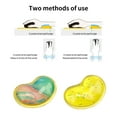 thumbnail image 6 of Soft Gel Wrist Rest Ergonomic Silicone Gel Cushion for Mouse Transparent Love Heart Comfortable Cool Wrist Support Pad for Laptop Office Work Computer Gaming, 6 of 7