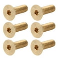 thumbnail image 2 of LAFGUR 50Pcs Countersunk Hex Socket Screws Pure Copper Flat Head Hardware Accessories M5, 2 of 8