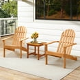 thumbnail image 4 of Costway 1 PCS Patio Adirondack Chair with Inclined Seat High Backrest for Porch Backyard Poolside, 4 of 9
