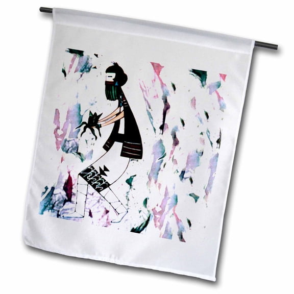 3dRose, Indian Corn Maiden, 12 x 18 inch Garden Flag