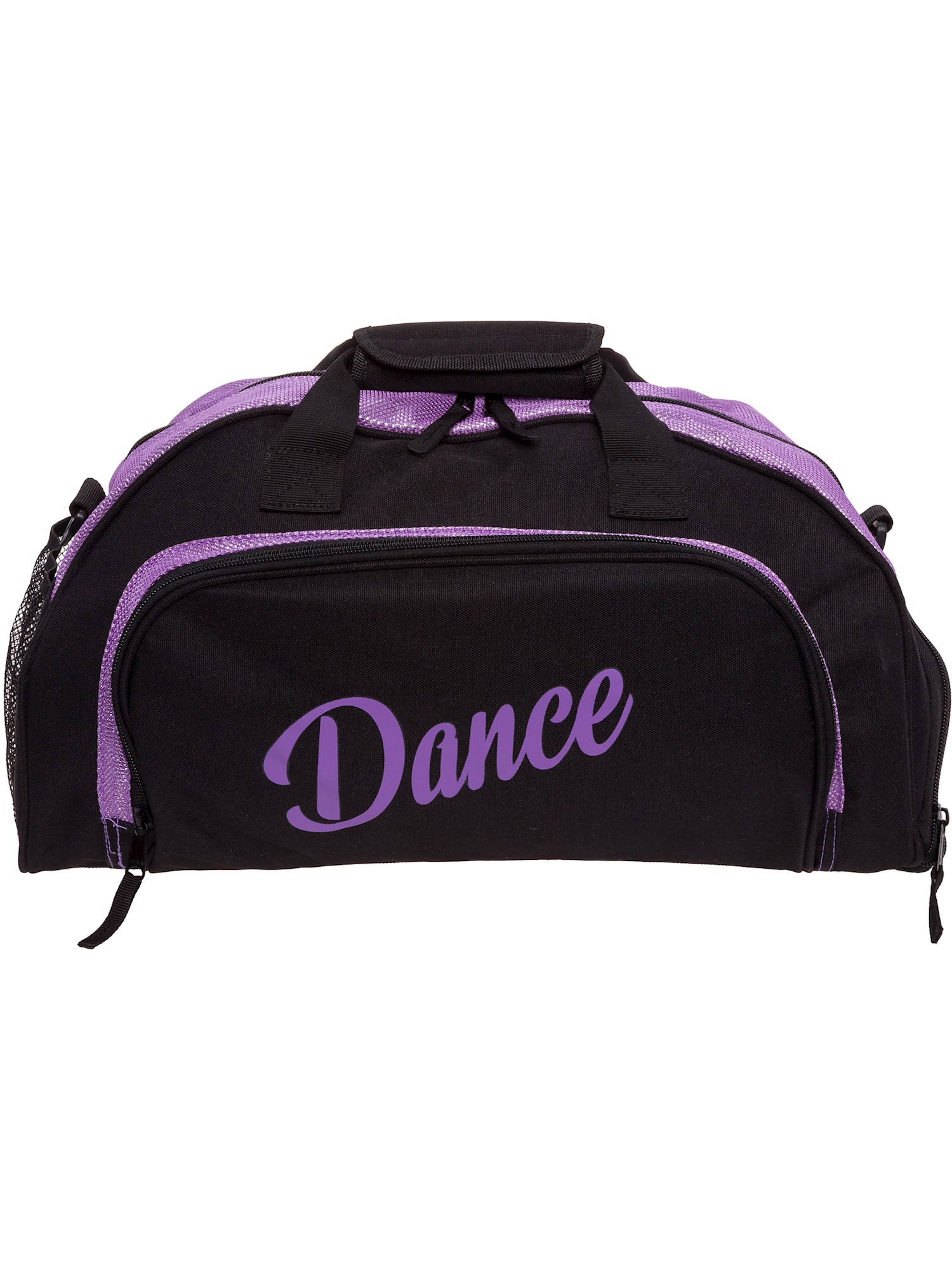 Silver Lilly Womens Nylon Dance Duffel Gym Bag w/ Shoe Compartment