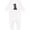 AA-White, variant on Scottie Dog in Plaid Baby Romper Coveralls
