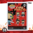 thumbnail image 4 of Funko Pop Arthur Con Espada #978 Fire Force Figura Original Funko, 4 of 6