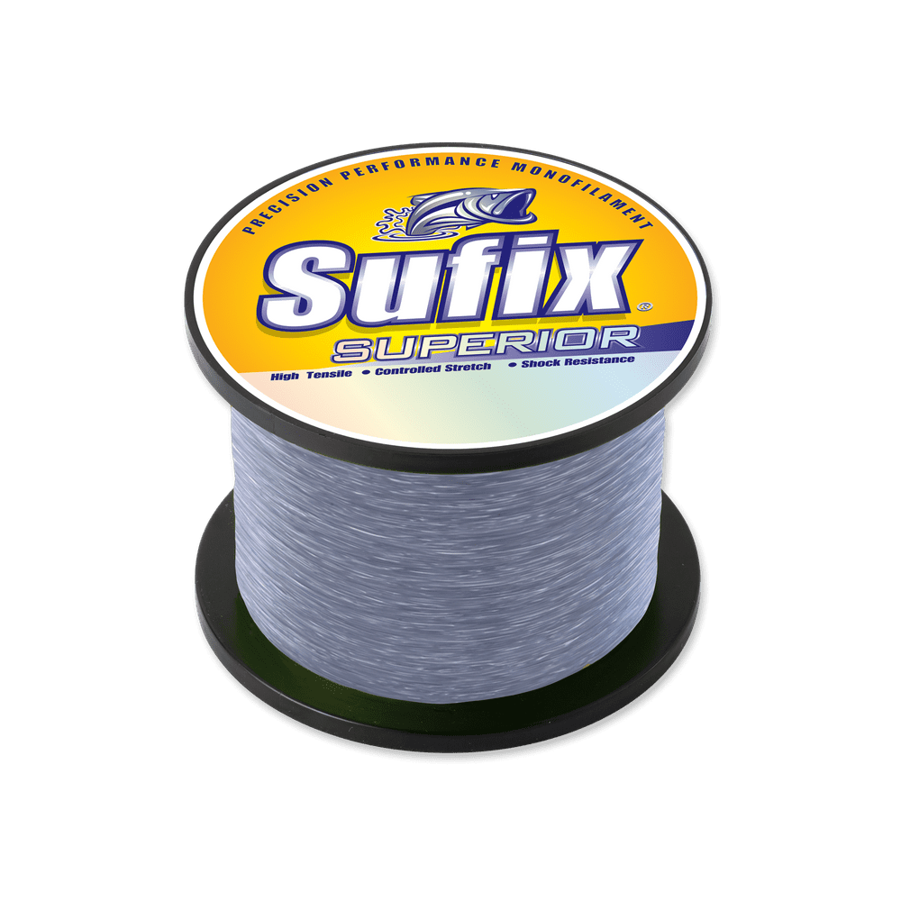 Sufix Siege 1000-Yards Spool Size Fishing Line (Smoke Green, 10-Pound