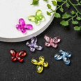 thumbnail image 6 of Transparent Acrylic Beads Faceted Butterfly Mixed Color 17x13x5mm Hole: 2mm about 950pcs/500g, 6 of 7
