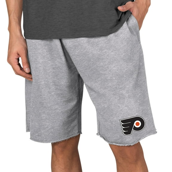 Men's Concepts Sport Gray Philadelphia Flyers Mainstream Terry Shorts