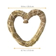 thumbnail image 2 of CIMAXIC De Paja Natural En Forma Para Puerta Y Pared Amarillo Claro, 2 of 6