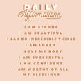 thumbnail image 2 of Lux + Me Designs 12x12 White Modern Wood Framed Museum Art Print Titled - Daily Affirmations, 2 of 4