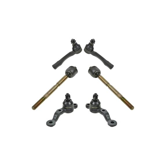 Front Ball Joint w/ Inner Outer Tie Rod End Kit Set For 01 IS300 Base Sedan