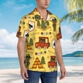 thumbnail image 5 of Fotbe Forest Guard Hawaiian Shirt For Men Unisex Summer Beach Casual Short Sleeve Cotton Linen Button Down Shirts-Small, 5 of 9