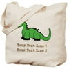 Cafepress Personalized Dinosaur Tote Bag