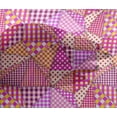 thumbnail image 5 of oneOone Viscose Chiffon Fuschia Pink Fabric Check Patchwork Sewing Fabric By The Yard Printed Diy Clothing Sewing Supplies 42 Inch Wide, 5 of 6