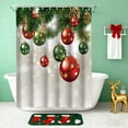 thumbnail image 4 of RKSTN Rideau de Douche Boule Suspendue Arbre de Noël, 4 of 5