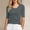 czb# Dark Gray593, variant on CUZIBR Women Classic Tshirts Half Sleeve Crewneck Slim Fit Basic T Shirt Solid Color Casual Fashionable Layering Trendy Basic Cute Tunic Tee Tops Breathable Comfortable Dailywear,Navy,XXXXXL