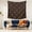 Tiger Geometric Black, variant on 59x59 Inch Square Wall Tapestry for Indoor & Outdoor, Living Room, Bedroom, Teen Room,Tiger Geometric Black Pattern