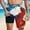 005 Red, variant on Generic Men's American Flag Swim Trunks 6" Inseam Board Short with Compression Liner (S-3XL)