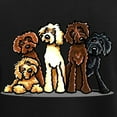 thumbnail image 3 of CafePress - Labradoodle Lover Women's Dark Pajamas - Women's Short Sleeve Print T-Shirt and Pants Dark Cotton Pajama Set, 3 of 7