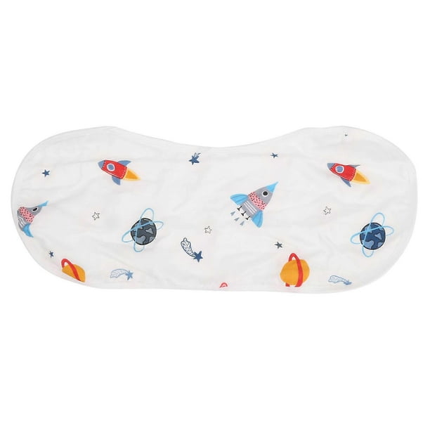 Cotton Soft Baby Burp Cloth Cartoon Pattern Cute Washable Infant Newborn Bib Towel