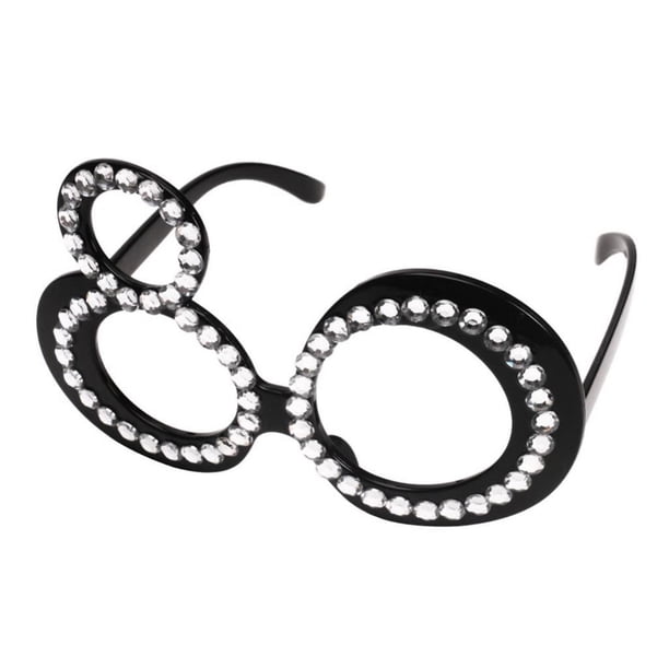 Gafas Divertidas Unisex Anteojos de Cumpleaños 21/70 / 80 Lentes Único para jinwen Anteojos de fiesta de cumpleaños