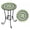 C, variant on Mosaic Side Table - Small Patio Outdoor Table Indoor Folding Round End Table with Plant Stand
