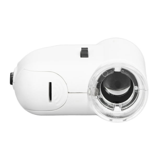 Microscopio de aumento X, mini microscopio con aumento de 55X, microscopio de bolsillo X, mini microscopio portátil de grado profesional