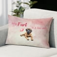 thumbnail image 2 of Every Fart is Love Note Mastiff Guilty Face Happy Valentine's Pillowcase Double Sided Mastiffs Dog Lover Gifts Idea Pillow Case Covers - 01016, 2 of 3
