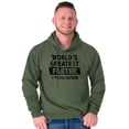 thumbnail image 3 of World's Greatest Farter Funny Fathers Hoodie Hooded Sweatshirt Men Brisco Brands M, 3 of 6