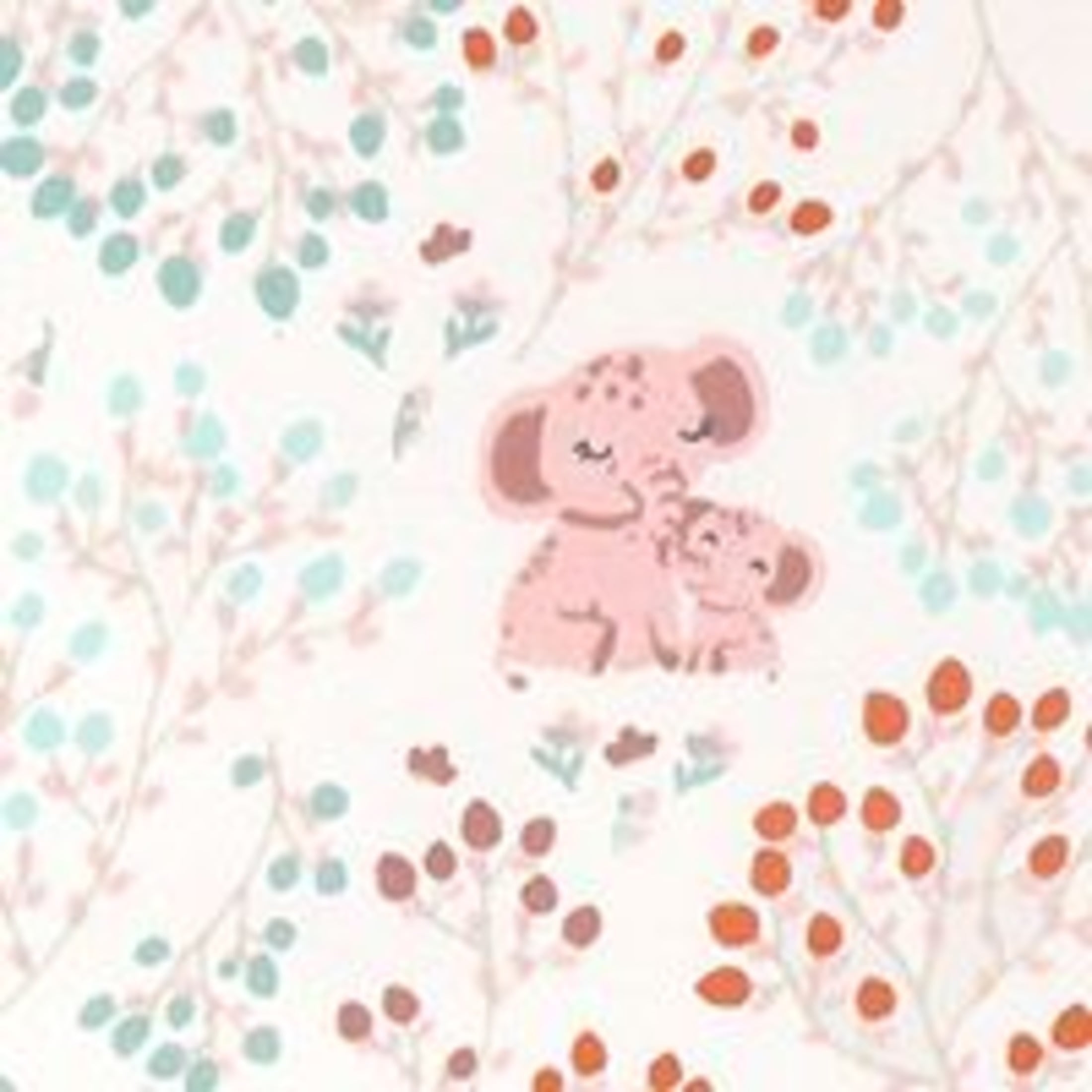 The Peanutshell Newborn Layette Gift Set, Pink Floral Elephant, 30 Essential Pieces, 0-3 Months