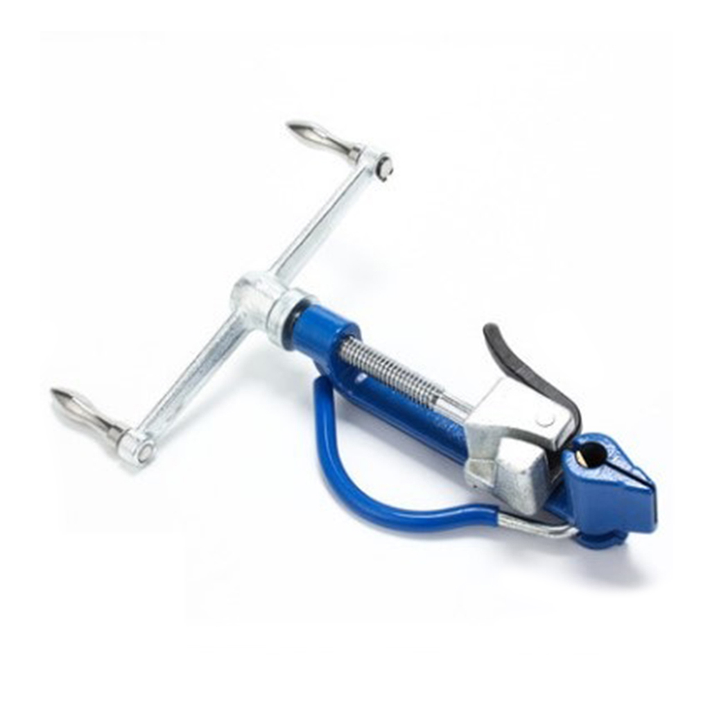 MOMOJIA Metal Zip Tie Tightener Tensioning Cable Tie Gun Stainless Steel Durable Packer Manual Bundle Tool Cutting Function