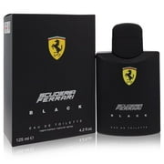 Ferrari Scuderia Black by Ferrari Eau De Toilette Spray 4.2 oz for Men Pack of 4