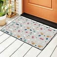 thumbnail image 3 of XMXT Non-Slip Area Rug, Abstract Colorful Terrazzo Print Polyester Rugs for Living Room, 36 x 24 inches Multicolor, 3 of 9