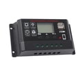 thumbnail image 4 of SHISUYAN 10A 12V 24V Solar Cell Panel Controller Auto LCD Dual USB Solar Charge Battery PV Regulator (Black), 4 of 8