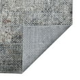 thumbnail image 4 of HomeRoots  9 x 12 ft. Abstract Power Loom Rectangle Area Rug, Gray & Ivory, 4 of 5