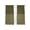 Green, variant on Red Striped Sheer Curtains for Living Room Bedroom Vintage Stripes Ombre Sheer Curtains 54 Inch Long 2 Panels Set Light Filtering Curtain Window Treatments Drapes for Dining Room