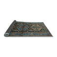 thumbnail image 2 of Ahgly Company Indoor Square Persian Light Blue Traditional Area Rugs, 7' Square, 2 of 4