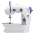 thumbnail image 1 of Fresh Fab Finds FFF-US-GPCT1884 Electric Sewing Machine Portable 2 Speed Overlock Foot with Foot Pedal LED Light, White, 1 of 1