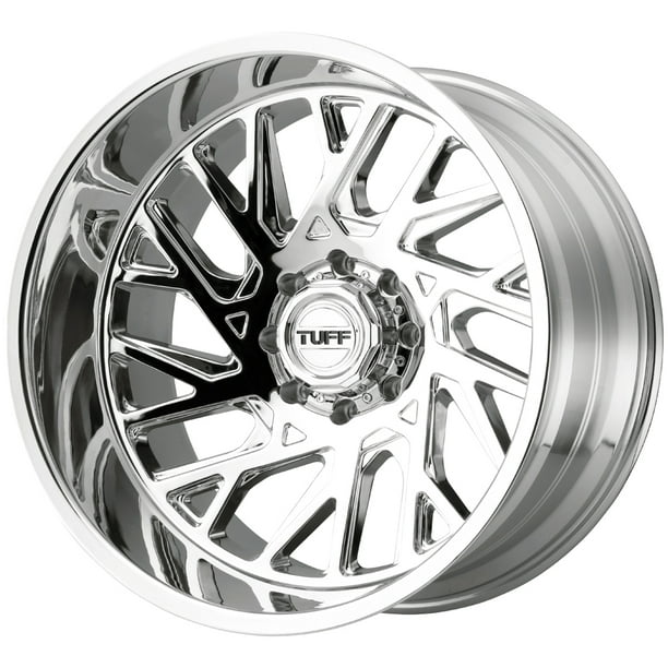 Tuff T4B (Left) 22x12 8x6.5" 45mm Chrome Wheel Rim 22" Inch Walmart
