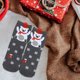 thumbnail image 1 of A Pair Of Socks Christmas Socks Cute Cartoons Christmas Socks Mid Socks Suitable For Keeping Warm In Autumns And Winter, 1 of 6
