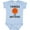AE-Light Blue, variant on Inktastic Basketball Threes or Nothing Boys or Girls Baby Bodysuit