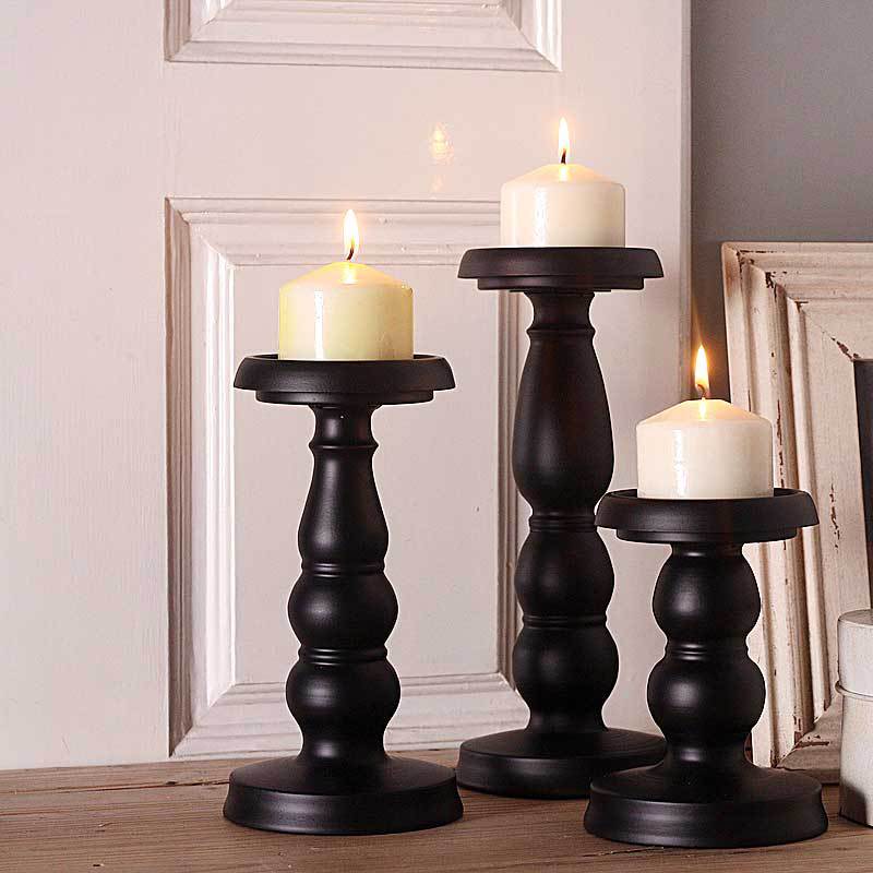 1PC Modern Luxury Metal Candlestick Candle Holder Arts Crafts Classical Stand Wedding Decoration