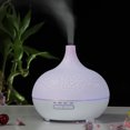 thumbnail image 3 of Humidifier Diffuser 400ml Essential Oil Diffuser LED Crack Design, 4 Timer Remote Control Ultrasonic Aromatherapy Diffusers for Essential Oils with Warm LED Color Lights, 3 of 6